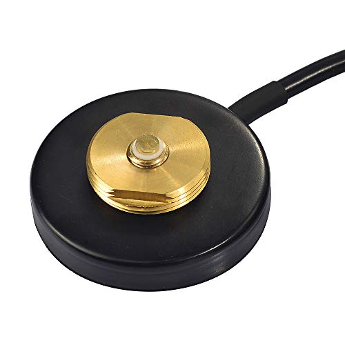 Superbat NMO Antenna Mount 3m Nmo 3/4 Hole Mount Antenna Cable Roof with SO239 to BNC Adapter + SO239 Female Coupler for Yaesu Kenwood HYT Vertex Icom Trunk Mobile Radios 1PS