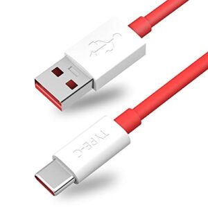 titacute usb c cable type c fast charging cable 6ft 80w supervooc charge for oneplus 10 pro nord 2t, 65w warp charge for oneplus nord 2 9 8t 8 7t, dash charge cord charging rapidly for oneplus 7 6t 6