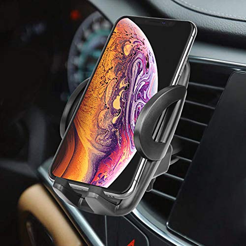 Njjex Car Phone Mount Holder for Samsung Galaxy Note 20 Ultra S22+ S21 FE 5G S20+ S10 A53 A13 A03s A02s A12 A32 A42 A52 iPhone 14 Pro Max 13 12 11 Xs Xr 8 7 Air Vent Car Mount Cell Phone Holder Cradle