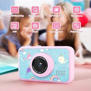 Digital Baby Camera for Kids Teens Boys Girls Adults 40MP 1080P Dual Lens MP3 Compact Mini Camera Kid Camera for Kids Student