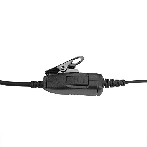 JEUYOEDE SL300 Single Wire Headset C-Style Swivel Ear-Hook Earpiece Compatible with Motorola 2 Way Radio SL4000 SL7550 SL8550 SL1K SL1M