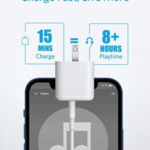 USB C Charger, Anker 20W PIQ 3.0 Fast Charger with Foldable Plug, PowerPort III Charger for iPhone 14/14 Plus/14 Pro/14 Pro Max/13, iPad/iPad Mini, MagSafe, and More (Cable Not Included)