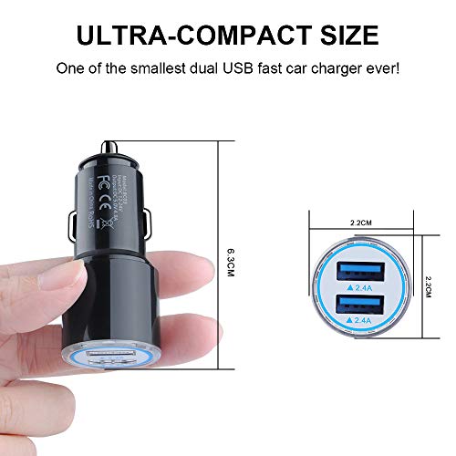 Fast Car Charger Android, Fast Charging Micro USB Cable Compatible for Samsung Galaxy S7 S6 J8 J7 J6 J5 J4 J3,Note 5 4 3, Moto E4 E5 G4 G5 G6 Play,LG K10 K20 K30 G2 G3 G4 Prime 2,LG Stylo 2 3 Plus