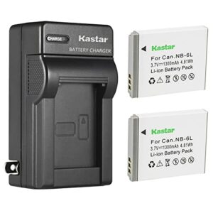 kastar 2-pack battery and ac wall charger replacement for lecran fhd 1080p 36.0 mega pixels vlogging camera, lecran fhd 2.7k 44.0 mega pixels vlogging camera, compact portable mini cameras