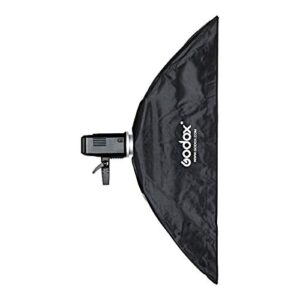 Godox 9"x 35" 22x90cm Honeycomb Grid Strip Softbox for Photo Studio Bowens Mount Flash Lighting and S-Type Bracket Bowens Mount Holder for Speedlite