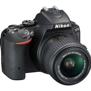 Nikon D5500 DX-Format Digital SLR w/ 18-55mm VR II Kit (Black) (Renewed)