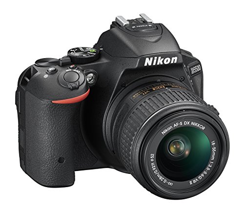 Nikon D5500 DX-Format Digital SLR w/ 18-55mm VR II Kit (Black) (Renewed)