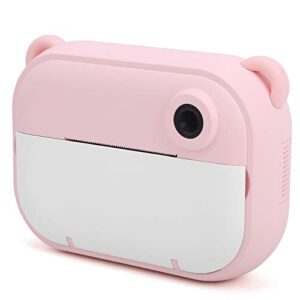 children mini camera, makes eyes less fatigued 2.4‑inch ips color screen kids digital camera, travel girls for children home(pink)