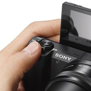 Sony a5100 16-50mm Mirrorless Digital Camera with 3-Inch Flip Up LCD (Black) (Renewed)