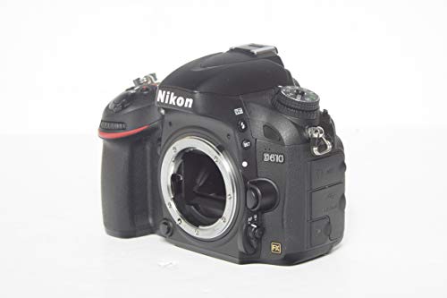 Nikon D610 24.3 MP CMOS FX-Format Digital SLR Camera (Body Only) (Renewed)