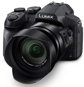 panasonic lumix fz300 long zoom digital camera features 12.1 megapixel, 1/2.3-inch sensor, 4k video, wifi, splash/dustproof camera, leica dc 24x f2.8 zoom lens – dmc-fz300k – (black) usa (renewed)