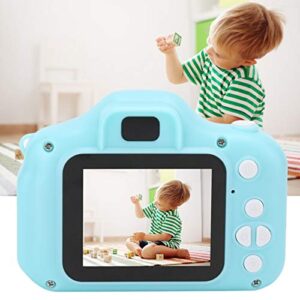 X2 Multifunctional Childrens Digital Camera, Photo Video Mini Camera with Memory Card Gift for Children(Green 32GB)