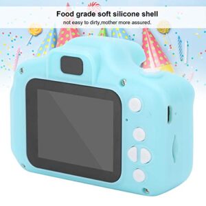 X2 Multifunctional Childrens Digital Camera, Photo Video Mini Camera with Memory Card Gift for Children(Green 32GB)