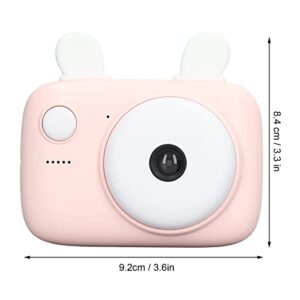 Kids Camera, Children Camera Toys 800mAh Battery Mini Portable for Outdoor for Playing Games for Travel (Candy Pink)