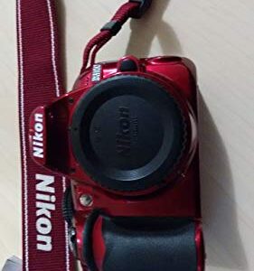 Nikon D3100 Digital SLR Camera Body (Red) (Renewed)