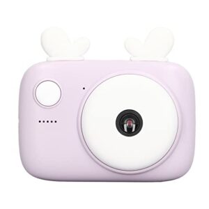 kids camera, children camera toys 800mah battery mini portable for outdoor for playing games for travel (candy purple)