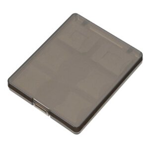 etsumi e-5264 bag accessories, media holder, 12 sd cards (or 10 sd cards + 2 micro sd), gray