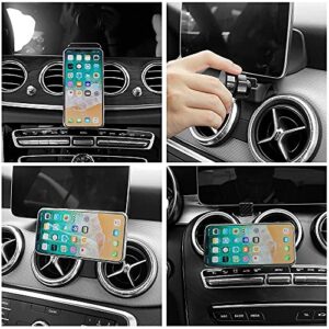 KUCOK Car Phone Holder Mount Magnetic Custom Fit for Audi Q5 2009-2017,Car Phone Stand Invisible Fit for Audi Air Vent Dashboard,Hands Free Car Phone Cradles for 3-7 Inch Phone