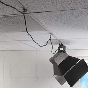 ALZO Suspended Drop Ceiling Photo Video Light Mount Kit for 2 Lights