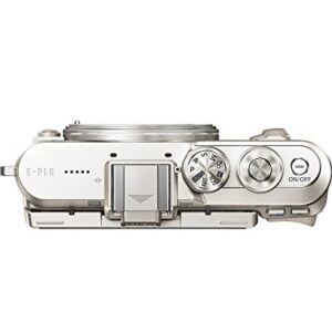 Olympus PEN E-PL8 White Body with 14-42mm IIR Silver Lens