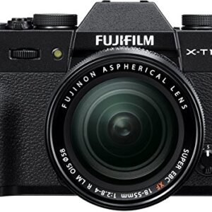 Fujifilm X-T10 Black Mirrorless Digital Camera Kit with XF18-55mm F2.8-4.0 R LM OIS Lens (Old Model)