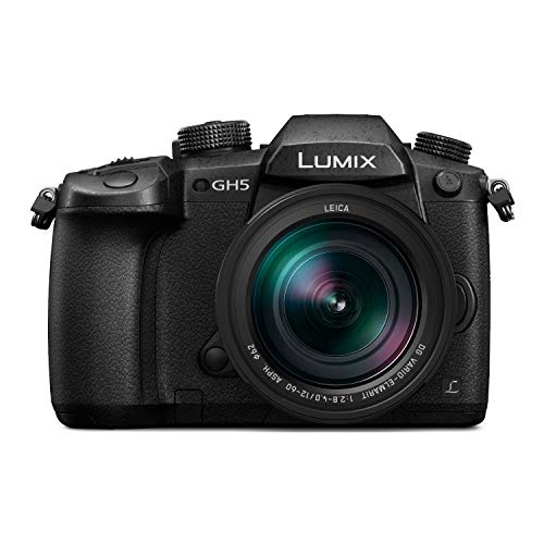 Panasonic LUMIX GH5 4K Mirrorless Camera with Lecia Vario-Elmarit 12-60mm F2.8-4.0 Lens (DC-GH5LK) (Certified Refurbished)