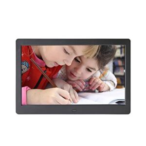 10 inch screen led backlight hd 1024 * 600 digital photo frame electronic album picture music movie full function (color : c, size : us plug)