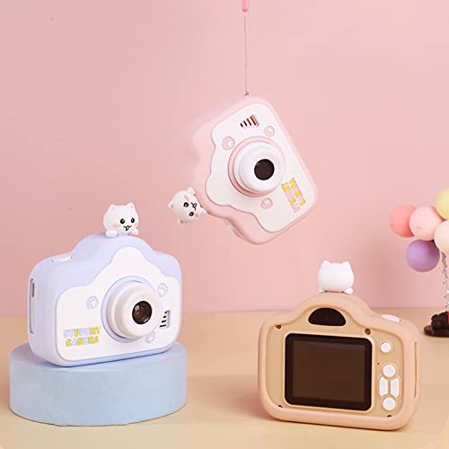 LADIGASU Children's Digital Camera HD Front and Rear Double Shot Mini 2.0 Inch Video Camera Kids Camera for 3 4 5 6 7 8 9 10 11 12 Year Old Boys/Girls,32GB SD Card