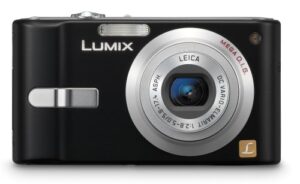 panasonic lumix dmc-fx12k 7.2mp digital camera with 3x optical image stabilized zoom (black)