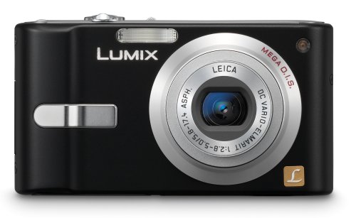 Panasonic Lumix DMC-FX12K 7.2MP Digital Camera with 3x Optical Image Stabilized Zoom (Black)