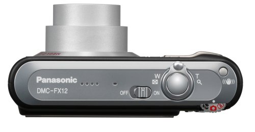 Panasonic Lumix DMC-FX12K 7.2MP Digital Camera with 3x Optical Image Stabilized Zoom (Black)