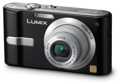 Panasonic Lumix DMC-FX12K 7.2MP Digital Camera with 3x Optical Image Stabilized Zoom (Black)