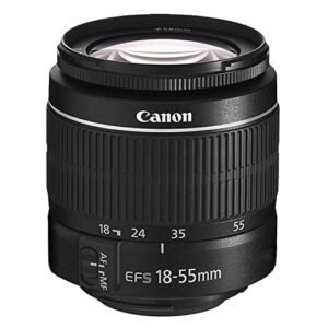Canon EOS 4000D (Rebel T100) DSLR Camera w/18-55mm F/3.5-5.6 Zoom + 75-300mm F/4-5.6 III + EF 50mm f/1.8 STM + 420-800mm f/8.3 HD Telephoto Lens + 2X 64GB Memory+Hood+Filters+Tripod+More (35pc Bundle)