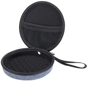 Portable CD Player Case/Bag, Hard Carrying Travel Storage Case Compatible for HOTT Portable CD Player 511/611/711/611T Personal Compact Disc Player, CDs, Headphone, USB Cable and AUX Cable
