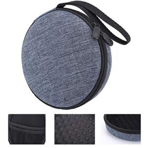 Portable CD Player Case/Bag, Hard Carrying Travel Storage Case Compatible for HOTT Portable CD Player 511/611/711/611T Personal Compact Disc Player, CDs, Headphone, USB Cable and AUX Cable