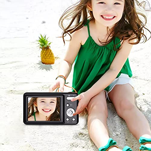 Digital Cameras for Photography, 1080p 48MP Vlogging Camera with 3 Inch LCD Screen, 8X Zoom Compact Portable Mini Rechargeable Camera, Point and Shoot Digital Cameras