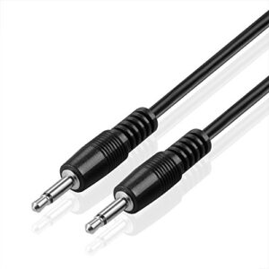 ancable 12v trigger cable, 3ft monaural 1/8 ts male plug to monaural 1/8 ts audio cable