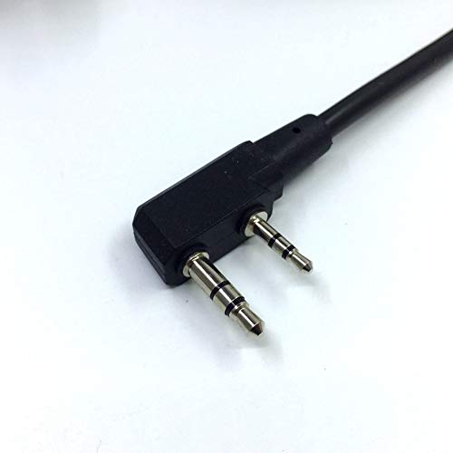 U94 PTT System Military Adapter 2 Pin 7.0mm Plug Push to Talk for Kenwood/Baofeng Radio