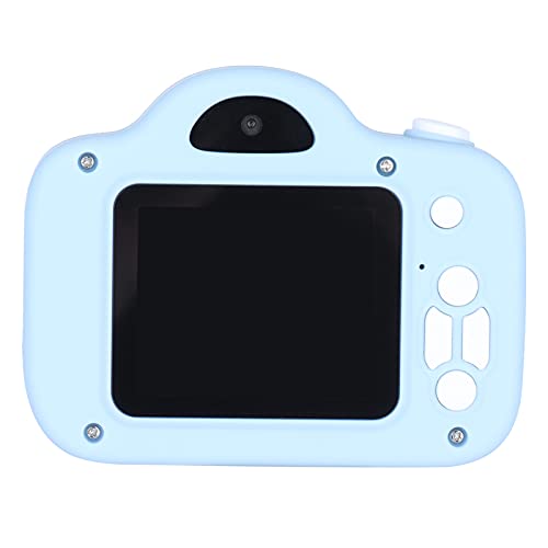 Mini Digital Camera, 1080p Kids Camera, 400mah Battery, Dual Front and Rear Cameras, 2.0 inch Full Color IPS Screen, for Kids Mini Educational Toy Camera (Blue)