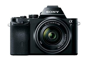 sony a7 full-frame mirrorless digital camera with 28-70mm lens (renewed)