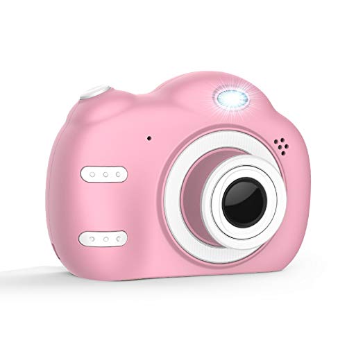 LKYBOA Children's Digital Camera Can Take Pictures and Video Baby Photography HD Children Men and Women Toys Birthday Gifts (Color : A)