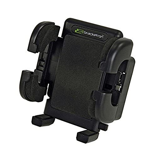 Bracketron Grip-iT Universal Smartphone Air Vent Car Mount Phone Holder Hands Free iPhone X 8 Plus 7 SE 6s 6 5s 5 4s Samsung Galaxy S9 S8 S7 S6 S5 Note Google Pixel 2 XL LG Nexus Sony Nokia PHV-200-BL