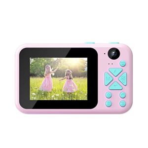 vlogging camera for kids, full hd 1080p rechargeable electronic mini camera for boys and girls, point and shoot digital cameras with ips screen, electronic anti-shake digital camera