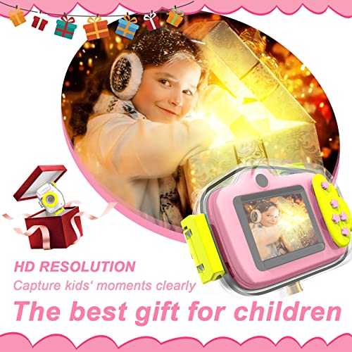 Digital Camera for Kids, Full HD 1080p Rechargeable Electronic Mini Camera for Students, Teens, Compact Point and Shoot Camera Portable Small Camera, Vlogging Camera for YouTube