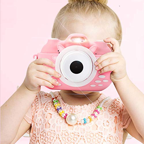 LKYBOA HD Children's Digital Camera Toy Cartoon Can Take Pictures of Baby (Color : A)