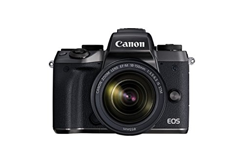 Canon EOS M5 Mirrorless Camera Kit EF-M 18-150mm f/3.5-6.3 is STM Lens Kit - Wi-Fi Enabled & Bluetooth (Renewed)