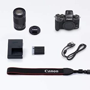 Canon EOS M5 Mirrorless Camera Kit EF-M 18-150mm f/3.5-6.3 is STM Lens Kit - Wi-Fi Enabled & Bluetooth (Renewed)