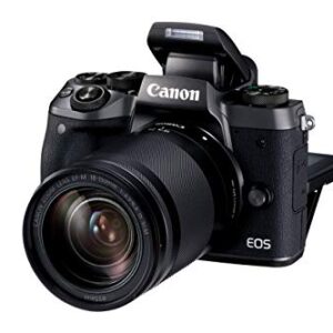 Canon EOS M5 Mirrorless Camera Kit EF-M 18-150mm f/3.5-6.3 is STM Lens Kit - Wi-Fi Enabled & Bluetooth (Renewed)
