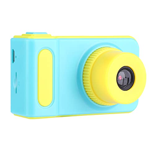 Kids Digital Video Camera,2 Inch 1080P Digital Video Camera Cartoon Toy Camera Support Playback Video & Photo,for Children Boy Girl Birthday Gift (Blue)