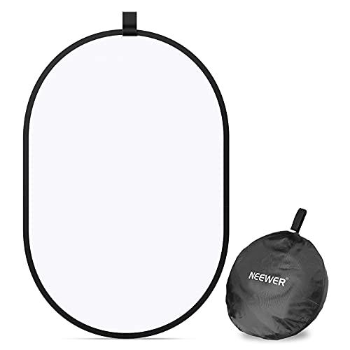 NEEWER Light Diffuser Panel for Photography, 5x7 feet/150x200cm Soft White Diffuser Fabric with Carry Bag, Collapsible Pop Out Light Modifier for Studio and Outdoor Portrait, Product, Video Shooting